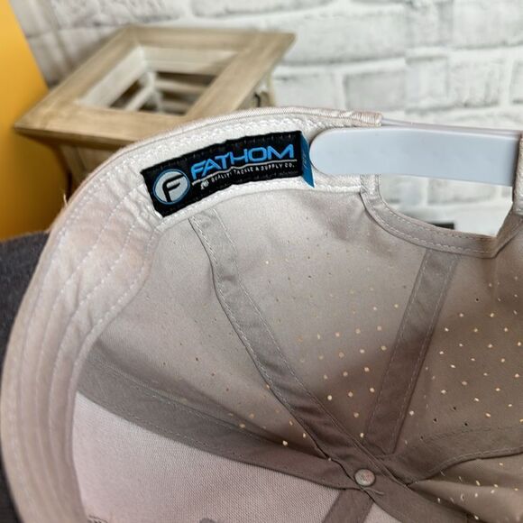 Fathom Jolter Hat Vented Cotton Twill Fishing - Picture 7 of 8